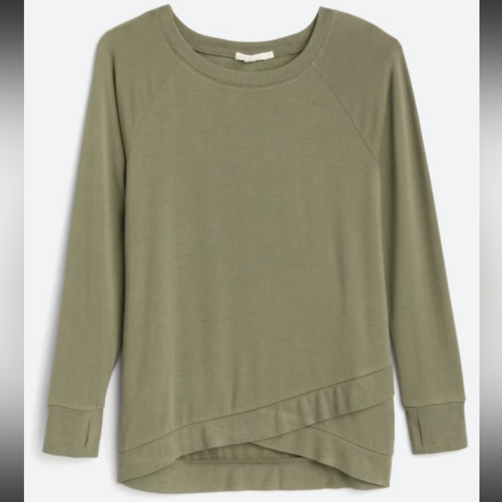 Threads 4 Thought Maternity Tunic Pullover Long Sleeve Size S